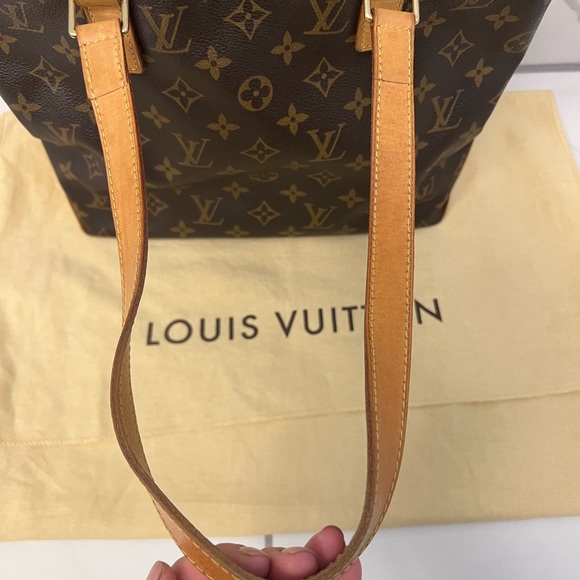 Authentic LOUIS VUITTON Cabas Piano monogram double strap tote - Picture 6 of 9
